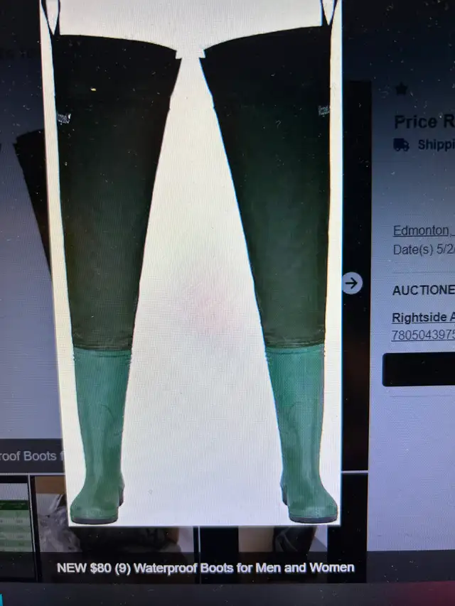 Magreel Hip Waders, Lightweight Waterproof Hip Boots for Men