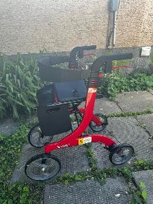 Rollator (walker with wheels)