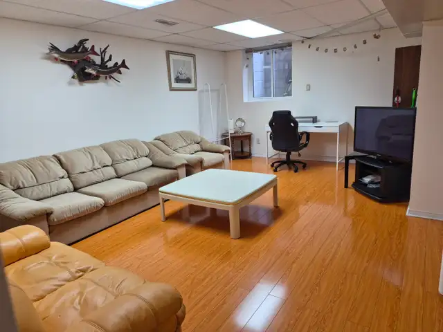 Yonge & Steeles: Basement apt 2beds, Furnished $1800