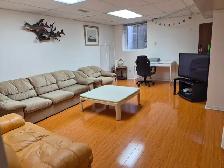 Yonge & Steeles: Basement apt 2beds, Furnished $1800