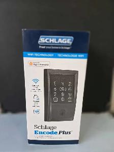 SCHLAGE ENCODE PLUS SMART WIFI DEADBOLT NEW