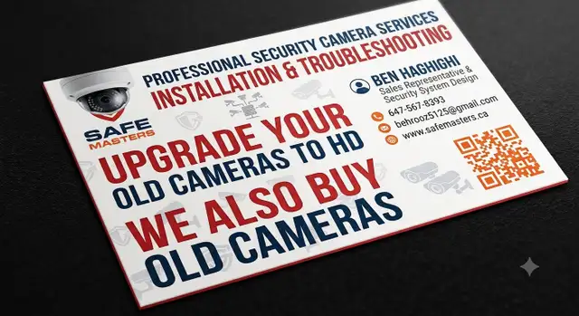 security camera installation
