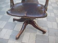 FAUTEUIL DE BUREAU ' ANTIQUE' - Photo 4