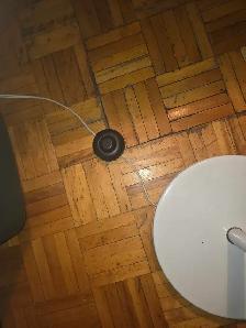 lampe sur pieds blanc - Photo 2