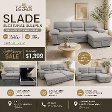 SECTIONAL COUCH SOFT OPENING SALE! - Photo 2