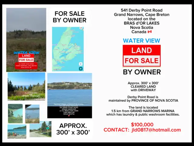Water View - Land For Sale - By Owner