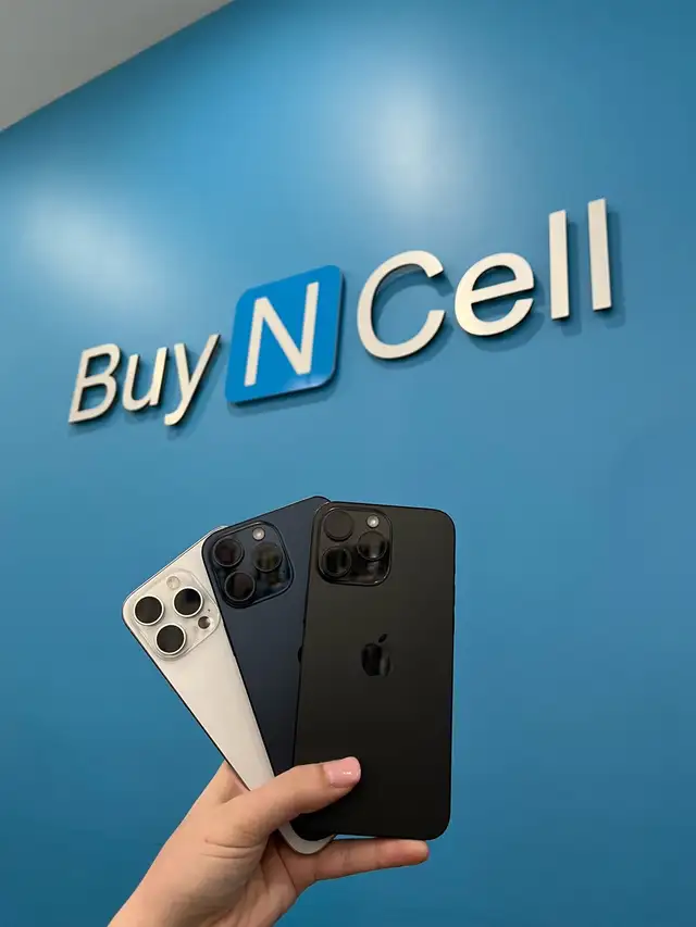 iPhone 15 Pro Max' on sale at BuyNCell, 256GB, many colors