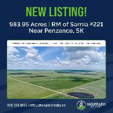 Mixed Use land | Penzance, SK Area | RM of Sarnia # 221