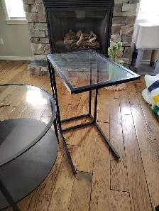 Glass coffee table and end tables - Photo 3