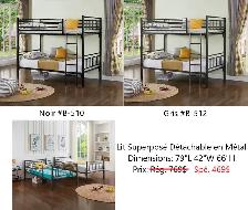 Brand New Bunk Bed/DES LIT SUPERPOSE/ LIQUIDATION!! - Photo 5