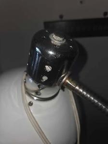 lampe sur pieds blanc - Photo 5