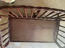 Rattan 2 Person Love Seat - Photo 3