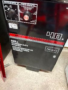Sears 6/12 volt 40 amp battery booster, charger