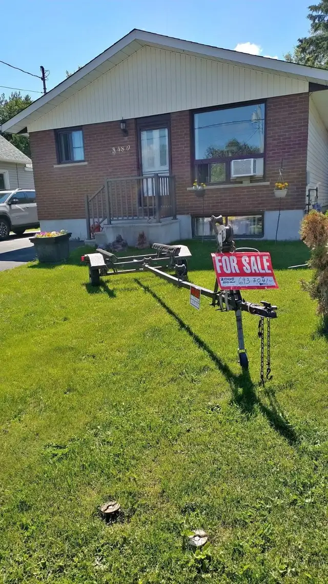 15 Foot boat trailer for Sale