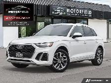 2023 Audi Q5 Technik 45 TFSI AWD S Line Accident Free, One Owne