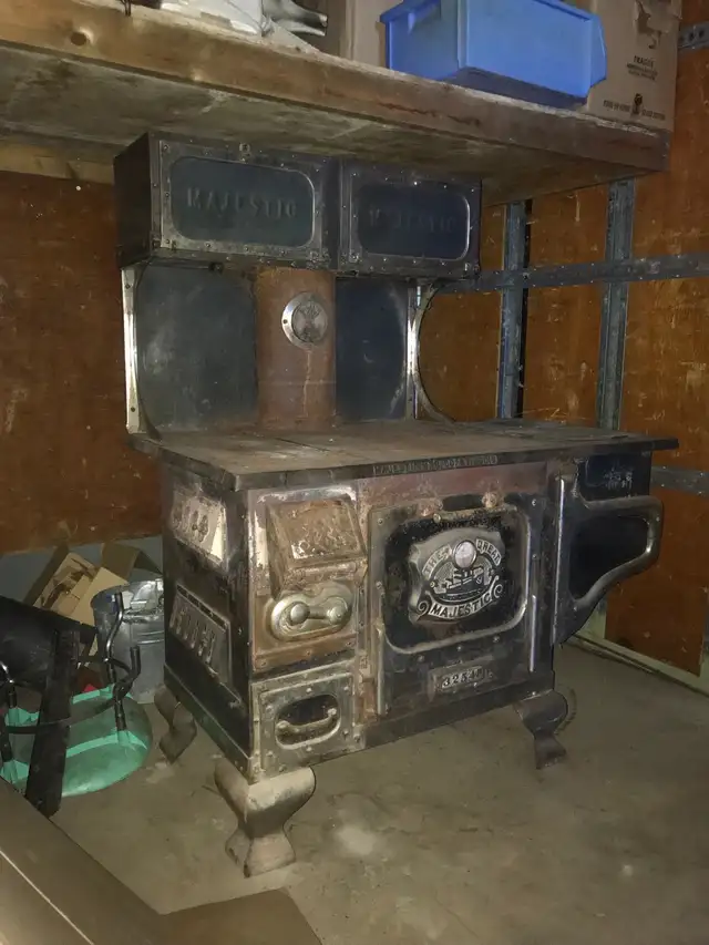 The Great Majestic- wood stove 4 sale