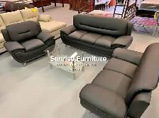 Sofa Loveseat Set Sofa Set Living Room 3pc Sofa Set Leather Sofa - Photo 4