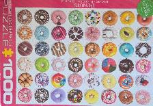 Eurographics Donuts Puzzle 1000 Pieces USED
