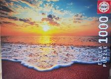 Educa 1000 Piece Sunset Puzzle USED
