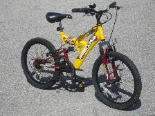 BOY'S 20' SUPERCYCLE SC500 SERIES 6 SPDS   FULL DUAL SUSPENSION!