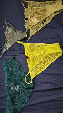 Brand NEW size XL La Senza panties for sale! Green shades!