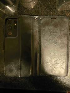 Unlocked Samsung Galaxy S21 Ultra 512 GB phone and case - Photo 2
