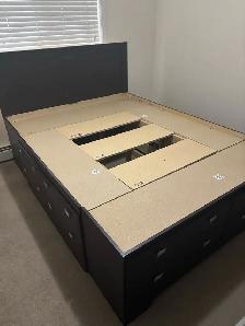 Queen size bed frame for sale $200