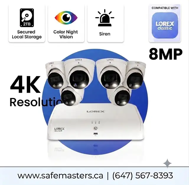 installation Security Camera