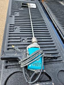 Makita 1/2 inch Drill with mixer paddle, $ 40