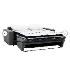 Grey double sized sofa bed by Stearns & Foster - Photo 2