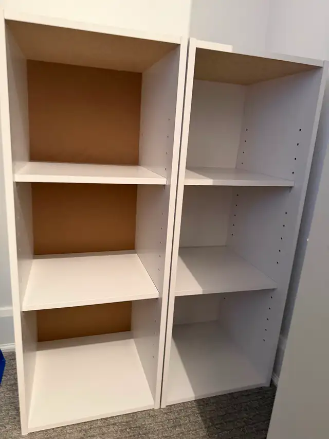 Small bookshelves