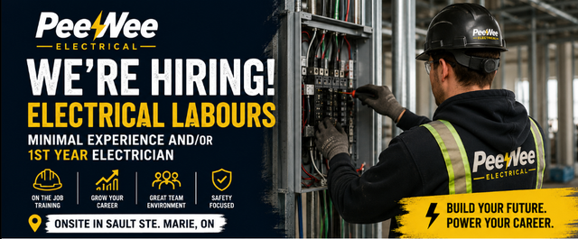 1st year Electrician apprentice opportunity