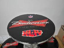 Budweiser Superbowl Edition Bar table and stools - Photo 2
