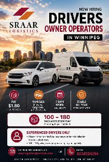 owner operators Delivery Driver