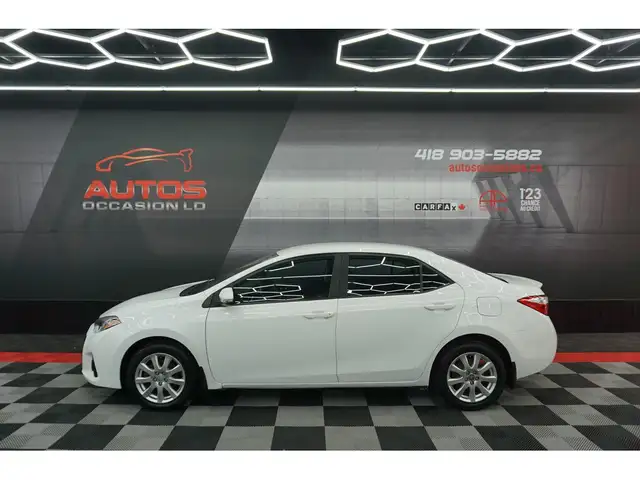 2014 Toyota Corolla S  SPORT  MANUEL  FULL ÉQUIPÉ CUIR MAGS C
