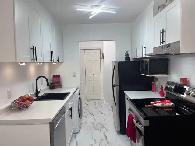 Aug 1 or Sep 1 / LG 1 Br / Furnished/ 6-9 Mths/ 10 walk to Cap U