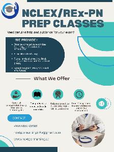 Nclex/ REx-PN Prep Classes/ Private Tutor