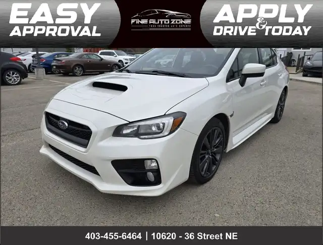 2015 Subaru WRX Sport AWD : ONE OWNER, LOW MILEAGE