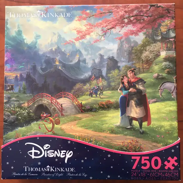 Casse-têtes (10 CT), 750 pièces (VII)