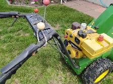 SOUFFLEUSE.    JOHN  DEERE 10X32. - Photo 3