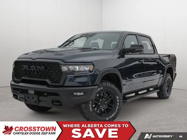2026 Ram 1500 Rebel | 12 Inch Touchscreen | Heated Seats
