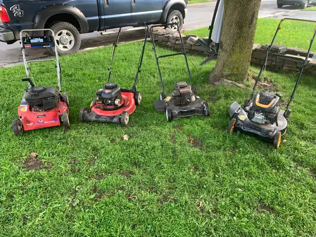Lawn mowers