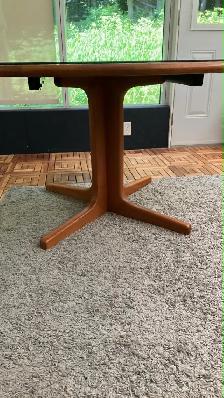 Mid century TEAK TECK. Ensemble salle à manger / GRANDE Table - Photo 8