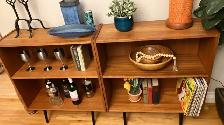 Mid century. TEAK TECK. 2 disponible. Buffet, bibliothèque, bahu - Photo 3