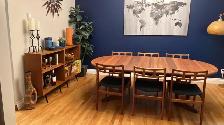 Mid century. TEAK TECK. 2 disponible. Buffet, bibliothèque, bahu - Photo 9