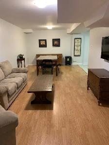 Basement apartment for rent