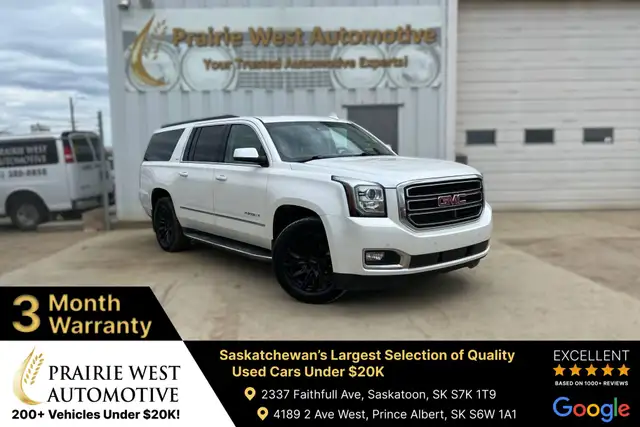 2016 GMC Yukon XL 4WD SLT 7 Passenger | Command Start | Heated S