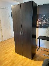 Armoire de rangement 2 portes