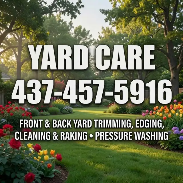 Yard Care - 437-457-5916