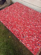 BIG SALE! 4x6 ft 4-6mm Rubber Mats All are $35 Fun colors! - Photo 3